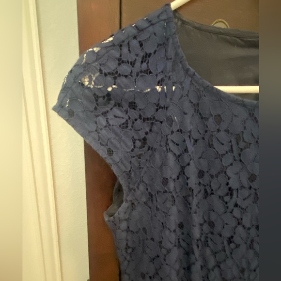 MADEWELL Navy Lace Dress - Picture 5 of 7